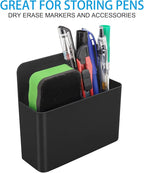 MoKo Magnetic Dry Erase Marker Holder, Pen Pencil Holder Storage Organizer - Image 2