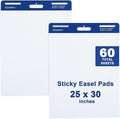 Comix Sticky Easel Pad, 25 x 30 Inches Flip Chart Paper by Comix