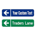 SmartSign Customize Your Own Blue Street Sign - Image 7