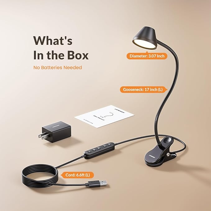 LEPOWER Clip on Light, Reading Lights - Image 9