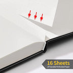 Annecy Numbered Bullet Dotted Journal Notebook, Medium 5.5x 8.25, 160 Pages - Image 4