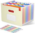 ThinkTex Accordion File Organizer, 12 by ThinkTex
