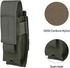 EXCELLENT ELITE SPANKER Molle Single/Double Pistol Mag Pouch Tactical Magazine - Image 3
