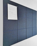 DECORITA Blue Felt Bulletin Board 47"x35" | Large Cork Bulletin Board by DesignerManufacturerofInnovativeBulletinBoardSolutionsforHomeOffice