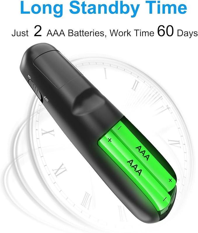 Wireless Presentation Clicker PowerPoint Presenter Remote: Clicker - Image 7