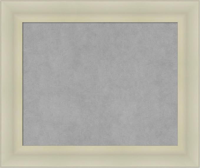 Amanti Art Silver Framed Magnetic Board 21x25 Small Vision Board by AmantiArt