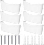 Colarr 6 Pack Expandable Pocket Wall File Holder Plastic Hanging Wall Organizer