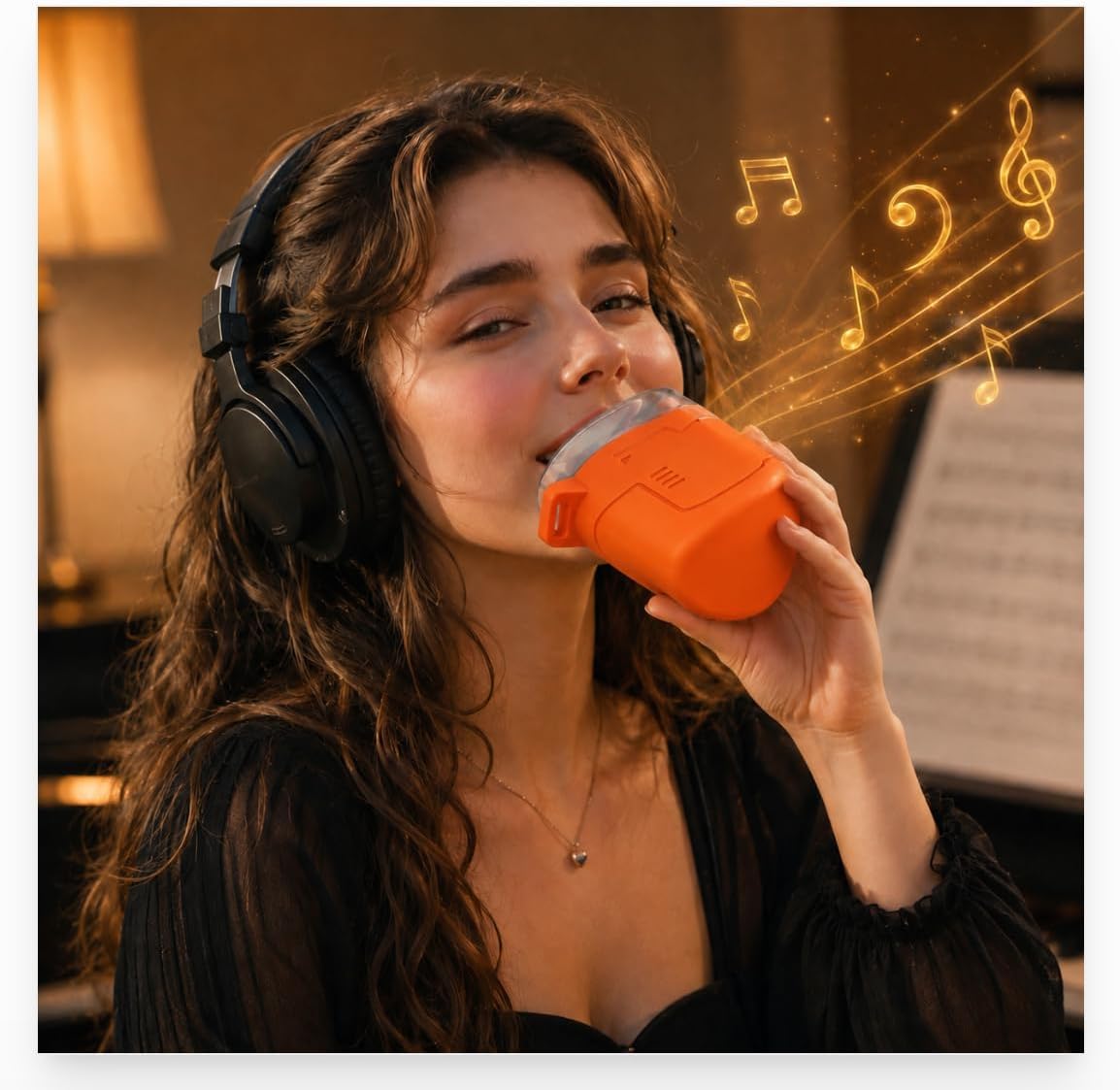 vocal dampener for singers, portable liquid silicon vocal, main product view