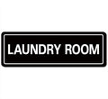 Laundry Room Sign, Premium Durable Acrylic Material, Super Strong Adhesive by Unknown