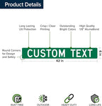 Custom Street Sign, Road Sign, Address Sign, 8 Colors, Reflective Option - Image 6