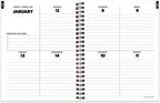 TF Publishing 2026 Maxine Medium Weekly Monthly Planner with 12-Month Calendar Grid, Goals and Task Trackers - Weekly Schedule Planner w/Priority List Section and Stickers - 6.5in x 8in
