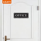 ASAVI “OFFICE” Acrylic Door Sign – Waterproof & Fade-Resistant Office Label - Image 6