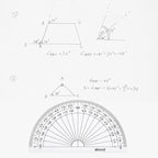EBOOT 25 Pcs Math Protractors Plastic Protractor 180 Degrees, 4 Inches - Image 6