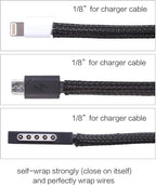Alex Tech 25ft - 1/8 inch Cord Protector Wire Loom Tubing Cable Sleeve Split - Image 3