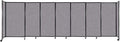 Versare Straightwall Sliding Portable Wall Partition | Freestanding Office by VERSARE