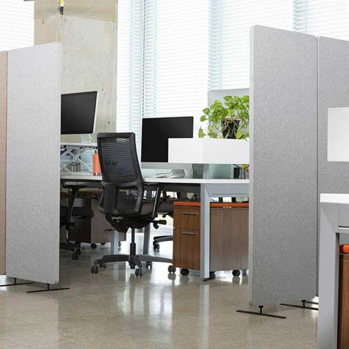 Stand Up Desk Store ReFocus Freestanding Noise Reducing Acoustic Room Wall - Image 7