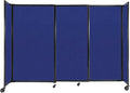 Versare Straightwall Sliding Portable Wall Partition | Freestanding Office by VERSARE