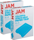 JAM PAPER Stackable Paper Trays - Image 5