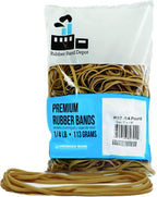 Rubber Bands, Rubber Band Depot, Size #117, Approximately 50 Rubber Bands Per by Unknown