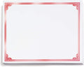 PaperDirect Red on White Classic Specialty Certificates, 8½ x11, Foil Accents by PaperDirect
