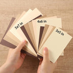 50 Sheets Colored Cardstock Paper 5 Colors, 250 GSM Heavy Card Stock - Image 2