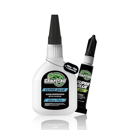 Ultra-Thin Super Glue Liquid 28.3 Gram by CAMALEAO