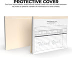 Custom 8.5" x 7" Carbonless NCR Books in 3-Part Triplicate Invoices, Work Orders - Image 3