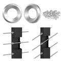 BLIKA 100Pack Cable Railing Adhesive Sleeves by BLIKA