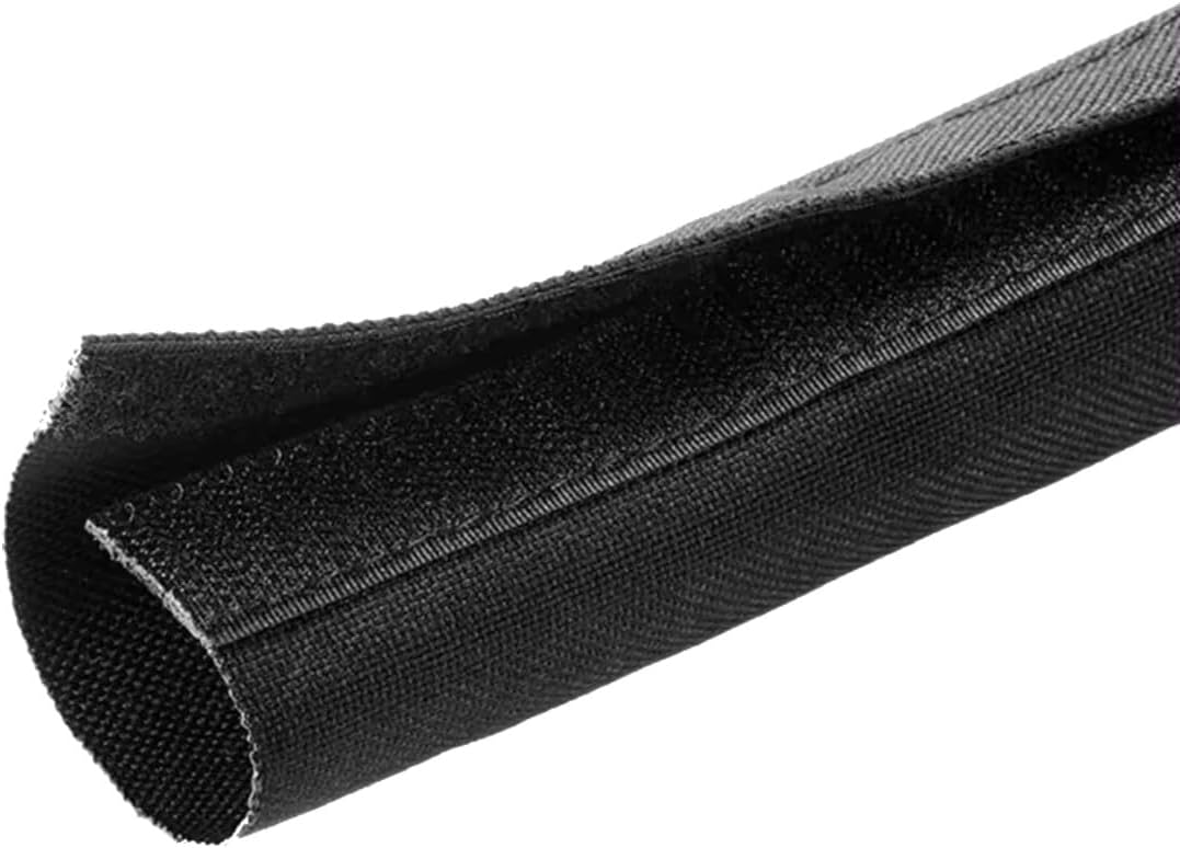 Kable Kontrol Tuff Weave Wrap Woven Nylon Sleeving, 2" 150 Ft - Black