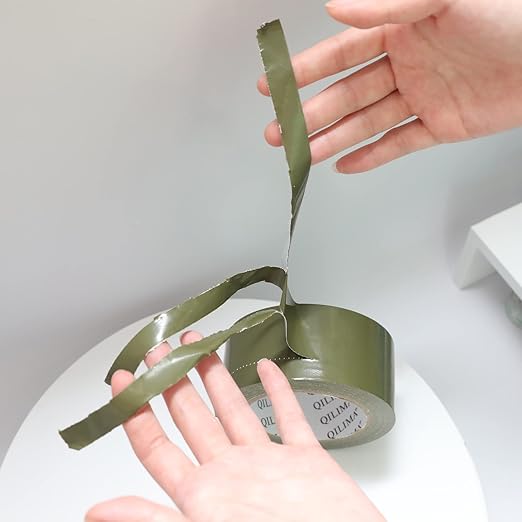 QILIMA 5-Pack Olive Green Duct Tape, Industrial, Professional Use, 2 Inch X 30 - Image 4