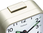 Tinload Small Battery Operated Analog Travel Alarm Clock Silent Non Ticking - Image 4