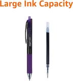 Amazon Basics Gel Pens Fine Point Smooth Writing Pens, Retractable, 12 Pack - Image 5