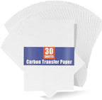 PSLER 30PCS White Carbon Transfer Paper by PSLER