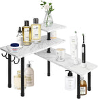 Homode Bathroom Counter Corner Shelf, 3 Tier Kitchen Countertop Organizer - Image 8