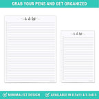 321Done To Do List Notepad, Made in USA - Image 5