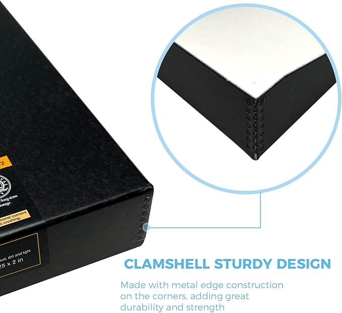 Lineco Archival Oversized 3-Ring Album Box - Image 4