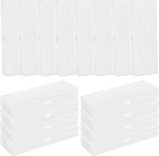 Fainne 24 Pcs Plastic Pencil Case Bulk Pencil Boxes Plastic Stationery Case by Fainne