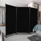 CHOSENM Room Divider, 3 Panel Folding Privacy Screens - Image 6