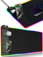 XXL Mouse Pad with Phone Holder