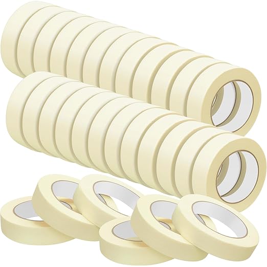 Fainne Masking Tape Bulk General Purpose Masking Painting Tape 55 Yards by Fainne