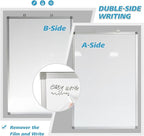 Magnetic Writeboard 18X24 Dry Erase Board Hanging & Wall Mounted Whiteboard S - Image 5