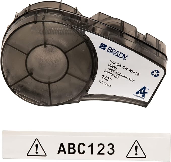 Brady Authentic All-Weather Vinyl Label by BradyCorp