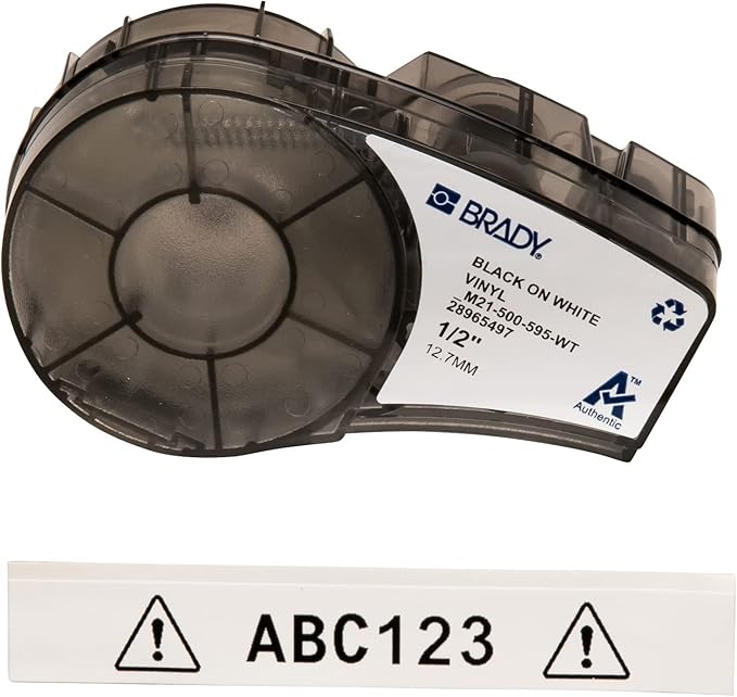 Brady Authentic All-Weather Vinyl Label - Image 5