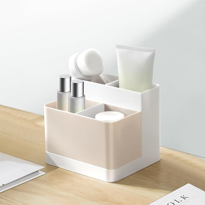 Poeland Desktop Storage Organizer Pencil Card Holder Box Container - Image 2