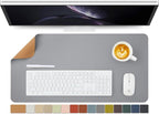 Cork Desk Mat - Dual-Sided Desk Pad by HOMIEAZICOZI