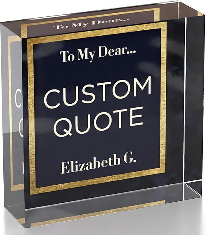 Custom Acrylic Sign Personalized, Custom Desk Name Plate, 18 Styles, - Image 9
