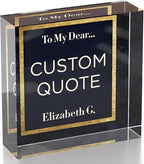 Custom Acrylic Sign Personalized, Custom Desk Name Plate, 18 Styles, - Image 9