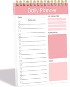 Tlenpo To Do List Notepad, 60 Sheets, Productivity Planner by Tlenpo