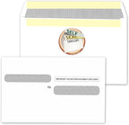 NextDayLabels - W-2 4-Up Employee Tax Forms, & Envelopes Instructions on Back" by NextDayLabels