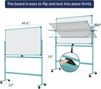 Large Dry-Erase Rolling Magnetic Whiteboard - Image 2